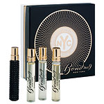 Swarovski crystal-encrustedscent case (with Eau de New York, Chelsea Flowers and Chinatown inserts), Bond No. 9.