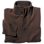 Men's cotton sweater (also in black), Express.