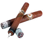 Plastic cigar pens, Plum Party.