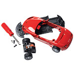 Build Your Own Porsche set makes a 5" model of a Boxster, Spoon Sisters, Worldwide Co..