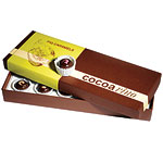 Dark-chocolate-covered organic fig caramels, Cocoavino