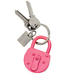 Silicone-lock key chain, Harry Allen.