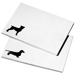 Letterpress cards (22 dog breeds available), Watermark Stationary.