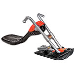 Foldable Snow Hog Deluxe sled with built-in foot brake (for kids 4 and up), Wham-O.