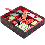 Sushi playset, Sam and Seb.