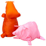 Pig and Hippo toy, Cooper-Hewitt.