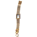 Gold tone with Swarovski crystals watch, AK Anne Klein.