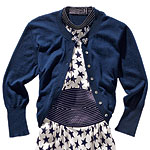 Cashmere cardigan, Michael Stars.