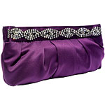 Silk clutch, Stacey Lapidus.