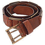 Leather belt, Kooba.