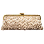 Beaded clutch, BCBG Max Azria.