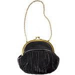 Velvet bag, BCBG Max Azria.