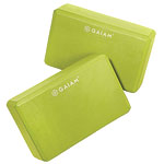 Yoga blocks, Gaiam.