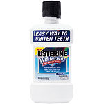 Whitening Pre-Brush rinse, Listerine.