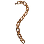 Gold-plated bracelet with crystals, Givenchy.