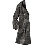 Wool-acrylic-nylon Coat, Anni Kuan.