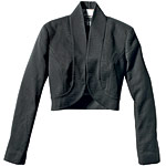 Cotton-spandex blazer, Isaac Mizrahi for Target.