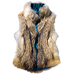 Coyote Fur Vest, Adam + Eve.