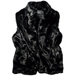 Faux fur vest, Donna Salyers Fabulous Furs.