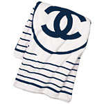 Cotton terrycloth towel, Chanel.