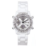 Mother-of-peal and Austrian crystals watch, Agatha Paris.