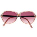 Plastic sunglasses, Fendi.