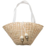 Straw bag, H&M.