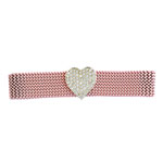 14kt-gold plated and cubic zirconia bracelet, Jacqueline Jarrot.