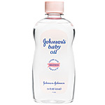 Baby oil, Johnson's.