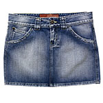 Stretch denim mini, Guess.