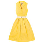 Cotton-eyelet dress, H&M.