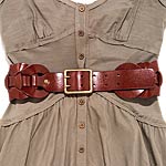 Woven belt, XOXO.