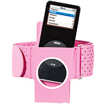 iPod Nano ($199 for 2GB) with armband ($29), Apple.