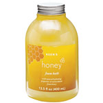Honey foam bath, Keen's.