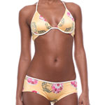 Nylon-spandex bikini, Diesel.