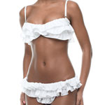 Polymide-jersey bikini, OMO Norma Kamali.