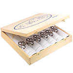 Monogrammed linen napkins (allow one week for monogram), La Maison Marina.