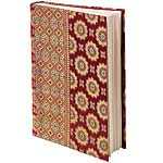Oversize handmade sari–silk album (16" x 12", in a variety of colors), Soolip.