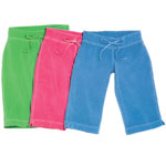 Stretch-cotton capri sweatpants (14" inseam), sizes XS?XXL (also in brown, white and gray), Gap.