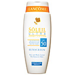Sôleil Ultra SPF 50 Face and Body lotion, Lanc.