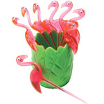 Acrylic Crazy Eye appetizer picks (also with fish, crabs or lobsters), Zak Designs.