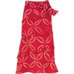 Stretch-cotton skirt ($407) and sash ($94), 