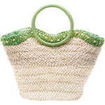Cornhusk tote, Redfish Designs.