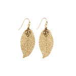 Gold–plated earrings, American Eagle Outfitters.
