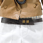 Alligator belt, Suen Cooper.