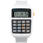 Digital calculator watch, Paul Frank.