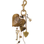 Key chain, Made Her Think by Meredith Kahn.