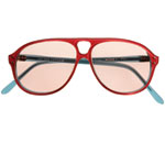Plastic-frame sunglasses, Selima Optique.
