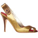 Leather slingbacks, Giuseppe Zanotti.