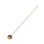 14kt-gold pendant and chain, Emily and Ashley.